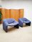 Mid-Century Dutch F598 Groovy M Easy Chair by Pierre Paulin for Artifort, 1970s 2
