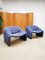 Mid-Century Dutch F598 Groovy M Easy Chair by Pierre Paulin for Artifort, 1970s, Image 2