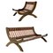 Mid-Century Modern Italian Model CP1 Sofa and Lounge Chair by Marco Comolli, Set of 2 1