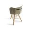 Beige Saddle Cushion for Tria Chair by Colé Italia 3