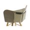 Cuscino Saddle beige per sedia Tria di Colé Italia, Immagine 2
