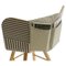 Beige Saddle Cushion for Tria Chair by Colé Italia, Image 1
