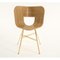 Ral Color Seat Gold 4 Legs Tria Chair by Colé Italia 12