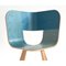 Denim Wood Tria 4 Legs Chair by Colé Italia 4