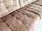 Vintage Brown Patchwork Modular Sofa in Leather, 1970s, Set of 7, Image 9