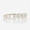 French Modern Wedding Ring in 18K White Gold with Brilliant-Cut Diamonds 8