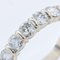 French Modern Wedding Ring in 18K White Gold with Brilliant-Cut Diamonds 7