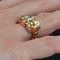 French Diamond Tank Ring in 18K Yellow Gold, 1950s, Image 9