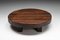 Tavolino da caffè Wabi-Sabi in legno massiccio scuro, anni '50, Immagine 3
