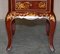 Chinese Chinoiserie Red Lacquer Three Drawer Bedside Tables, Set of 2 15