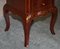 Chinese Chinoiserie Red Lacquer Three Drawer Bedside Tables, Set of 2 6