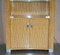 Burr, Satinwood & Chrome Drinks Display Cabinet from Giorgio Collection 4