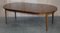 Mesa de comedor extensible danesa Mid-Century moderna de madera dura de CJ Rosengaard, Imagen 14