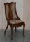 Art Deco Walnut & Hardwood Bergere Side Chairs, Set of 2 13