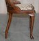 Art Deco Walnut & Hardwood Bergere Side Chairs, Set of 2 18