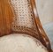 Art Deco Walnut & Hardwood Bergere Side Chairs, Set of 2 6