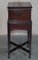 Mesa auxiliar Chippendale victoriana de caoba tallada con cubiertos de Maple & Co, Imagen 9