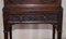 Mesa auxiliar Chippendale victoriana de caoba tallada con cubiertos de Maple & Co, Imagen 6