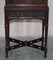 Victorian Carved Mahogany Chippendale Side Table with Cutlery from Maple & Co 5