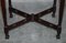 Tavolino Chippendale vittoriano in mogano intagliato con posate di Maple & Co, Immagine 7