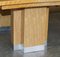 Mesa de comedor extensible grande de madera satinada de Giorgio Collection, Imagen 10