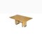 Mesa de comedor extensible grande de madera satinada de Giorgio Collection, Imagen 1