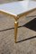 Vintage French Marble & Brass Coffee Table, Image 2
