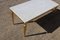 Vintage French Marble & Brass Coffee Table, Image 6