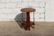 Vintage French Wooden Octagonal Console Table 2