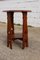 Vintage French Wooden Octagonal Console Table 4