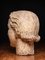 Cabeza de mujer, policromada esculpida, Imagen 4