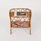 Tavolino da caffè o comodino Mid-Century in bambù, Italia, anni '60, Immagine 12