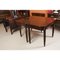 Antique Victorian Dining Table in Mahogany with Chairs, Set of 13, Image 5