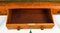 Antique Victorian Desk with Six Drawers in Oak, Image 18