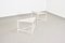 Triangular Tables in White by Mathieu Matégot for Artimeta, 1950s, Set of 2, Image 4