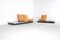 Platform Sofas in Cognac Leather by Michel Ducaroy, 1970s, Set of 2 2