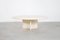 Round Travertine Coffee Table, 1970s 2