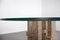 Sculptural Willy Ballez Dining Table in Marble and Glass, 1970s 12