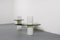 Italian Acrylic Glass and Marble Tables, 1970s, Set of 2 2