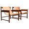 Lia Armchairs in Jacaranda and Cowhide by Sérgio Rodrigues, Brazil, 1962, Set of 2 1