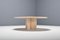 Table Basse Ronde en Travertin, Italie, 1970s 2