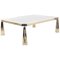 Brass and Glass Coffee Table by Peter Ghyczy, Image 1