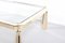 Brass and Glass Coffee Table by Peter Ghyczy 6