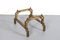 Sculptural Bronze and Glass Coffee Table by Peter Ghyczy 7