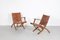 Leather Chairs by Angel Pazmino for Muebles de Estilo, Set of 2 6