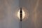 Lampada da terra Eye in metallo cromato, vetro di Murano e marmo, anni '70, Immagine 9
