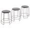 Square Wire Stools by Verner Panton, 1960s, Set of 3 1