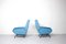 Mid-Century Italian Lounge Chairs in the Style of Marco Zanuso, Set of 2, Image 4