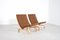 PK27 Easy Chairs by Poul Kjaerholm for E. Kold Christensen, Denmark, 1971, Set of 2 3