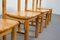 Pine Wood Dining Chairs by Rainer Daumiller, 1970s, Set of 4, Image 6